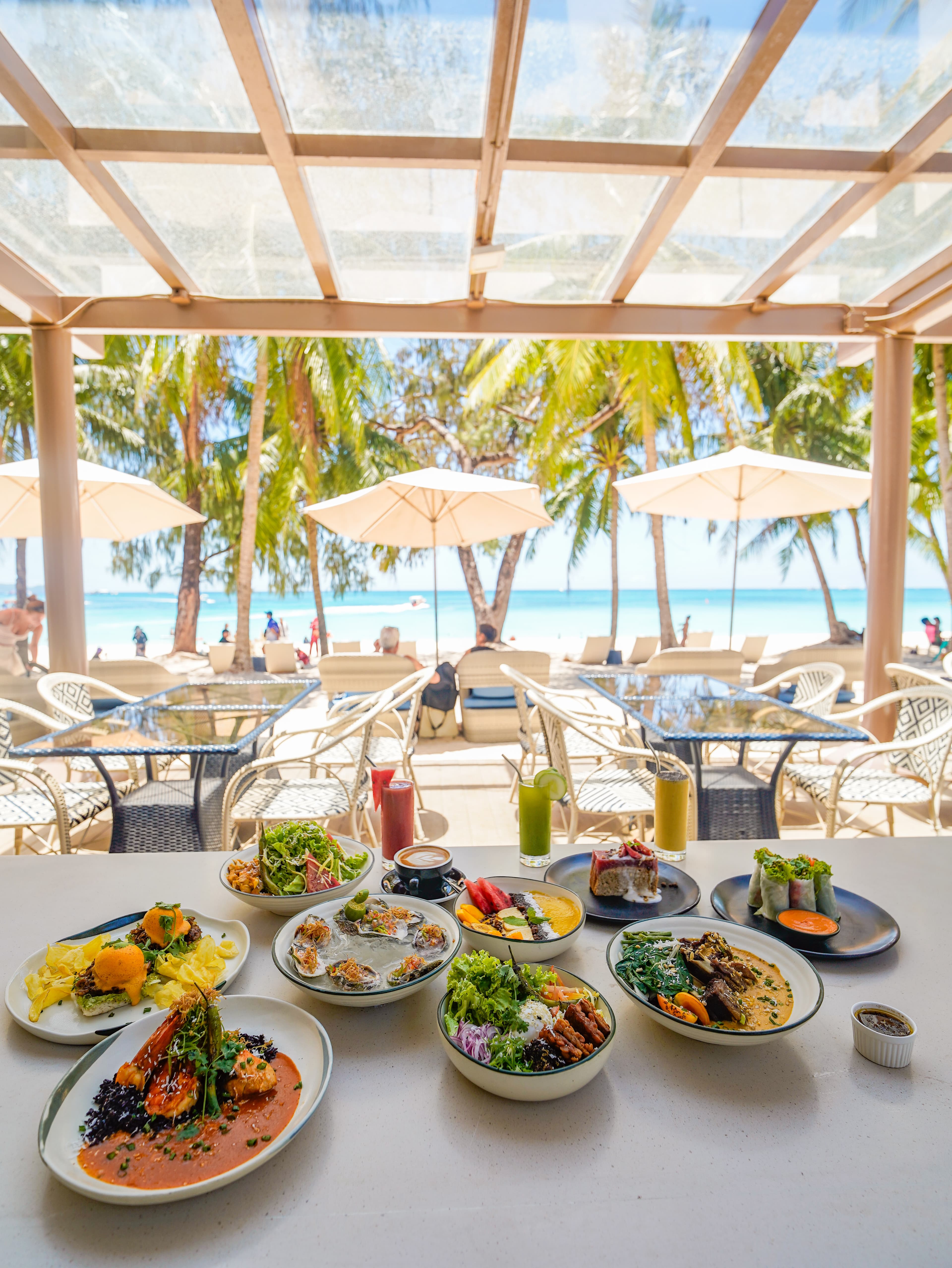 Al fresco private dining at Nonie's