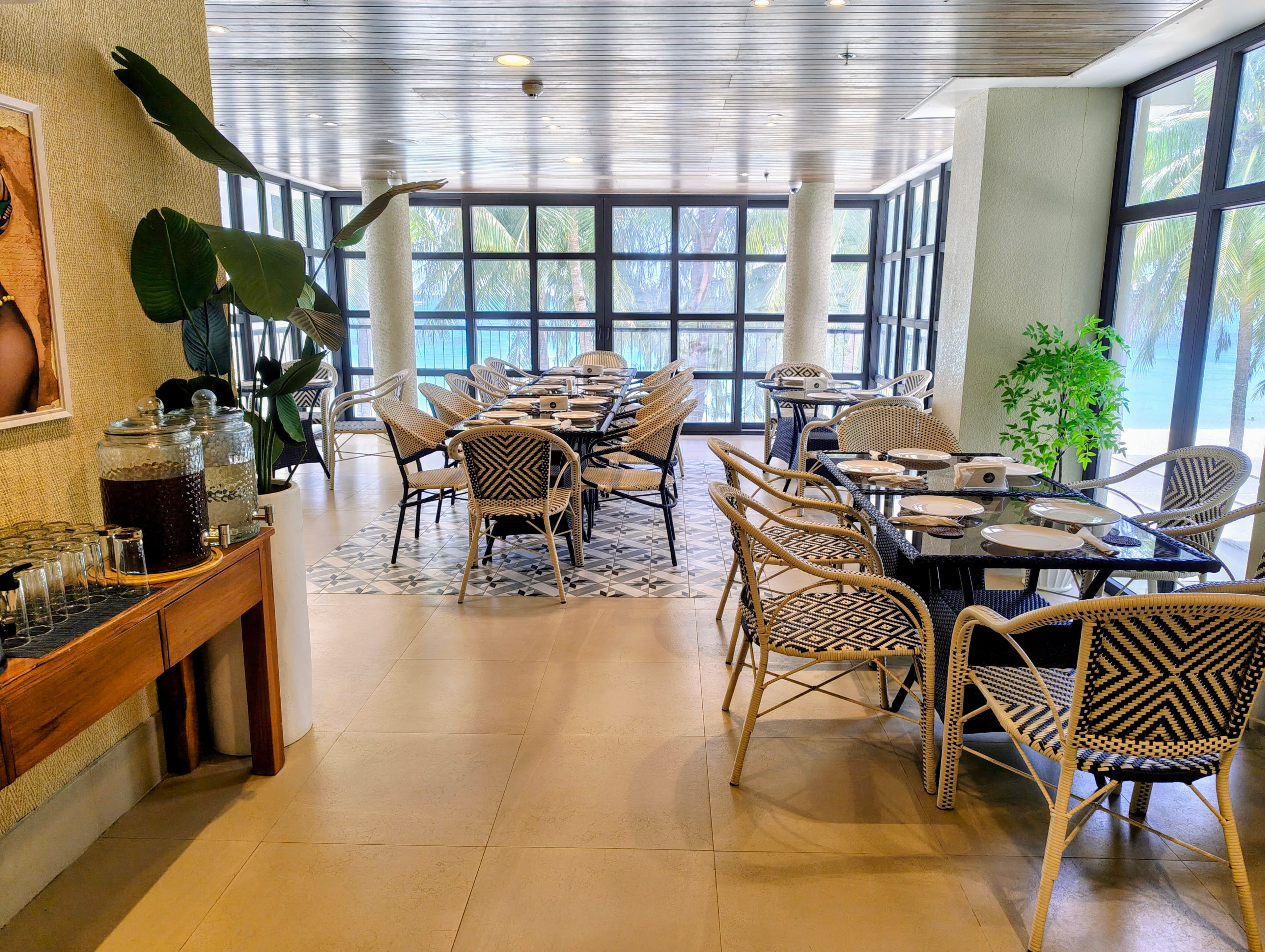 Private dining at Nonie's by the water